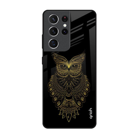 Golden Owl Glossy Case for Samsung Galaxy S21 Ultra