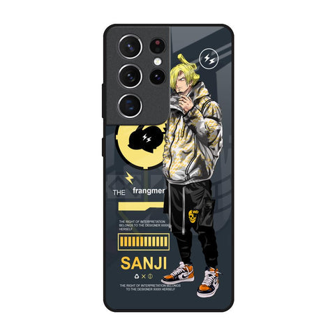 Cool Sanji Glossy Case for Samsung Galaxy S21 Ultra