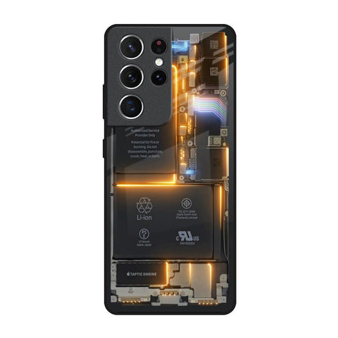 Glow Up Skeleton Glossy Case for Samsung Galaxy S21 Ultra