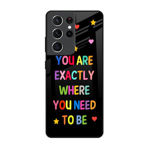 Magical Words Glossy Case for Samsung Galaxy S21 Ultra