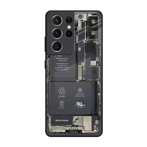 Skeleton Inside Glossy Case for Samsung Galaxy S21 Ultra