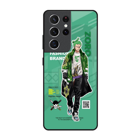 Zoro Bape Glossy Case for Samsung Galaxy S21 Ultra