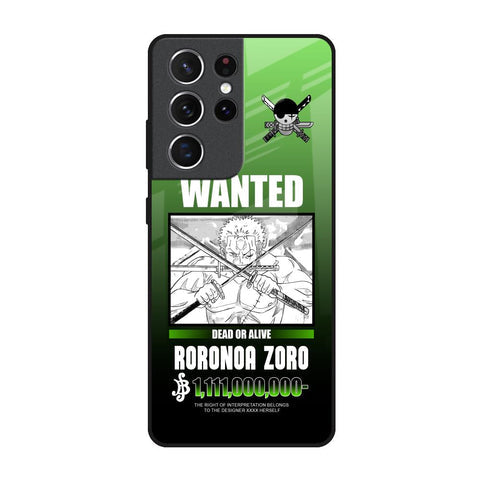 Zoro Wanted Glossy Case for Samsung Galaxy S21 Ultra