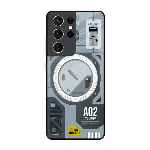 Modern Technology Glossy Case for Samsung Galaxy S21 Ultra