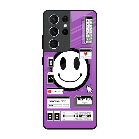 Code with Smile Glossy Case for Samsung Galaxy S21 Ultra