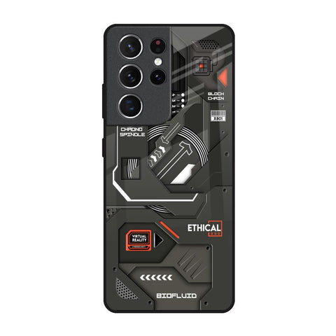 Tech Aesthetics Glossy Case for Samsung Galaxy S21 Ultra