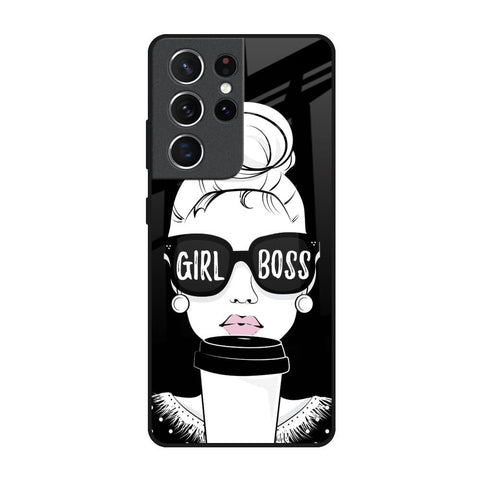 Girl Boss Glossy Case For Samsung Galaxy S21 Ultra