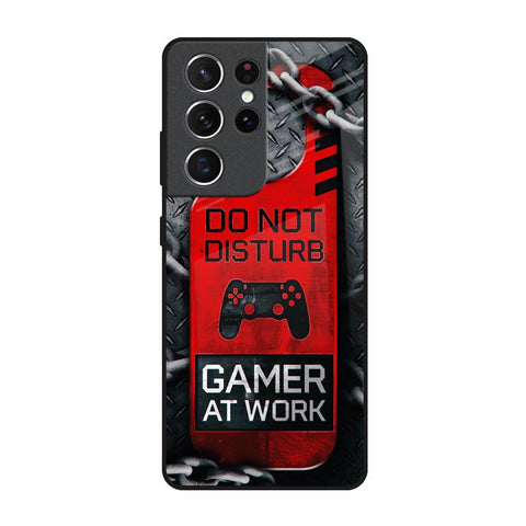 Do No Disturb Glossy Case For Samsung Galaxy S21 Ultra