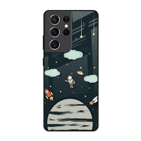 Astronaut Dream Glossy Case For Samsung Galaxy S21 Ultra