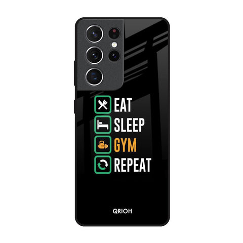 Daily Routine Glossy Case for Samsung Galaxy S21 Ultra