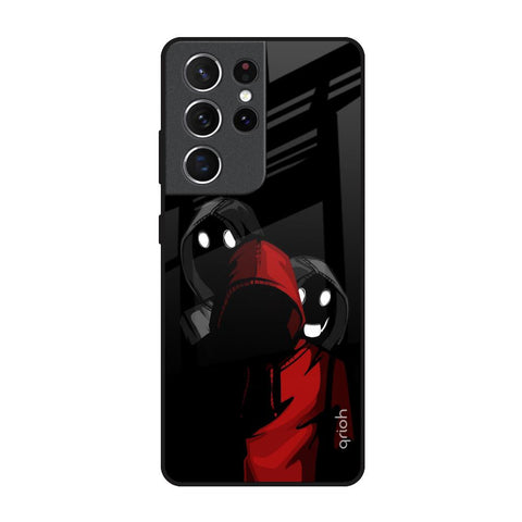Shadow Character Glossy Case for Samsung Galaxy S21 Ultra