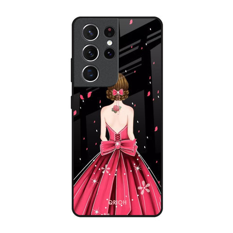 Fashion Princess Glossy Case for Samsung Galaxy S21 Ultra