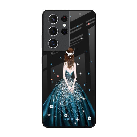 Queen Of Fashion Glossy Case for Samsung Galaxy S21 Ultra