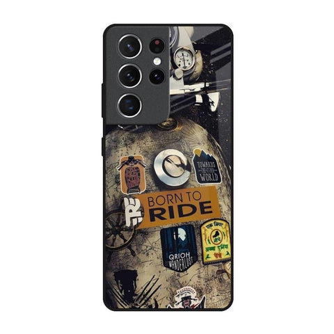 Ride Mode On Glossy Case for Samsung Galaxy S21 Ultra
