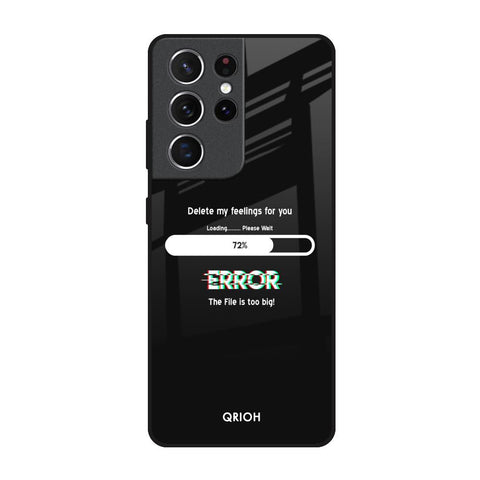 Error Glossy Case for Samsung Galaxy S21 Ultra