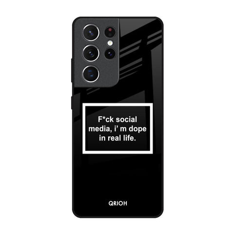 Dope In Life Glossy Case for Samsung Galaxy S21 Ultra
