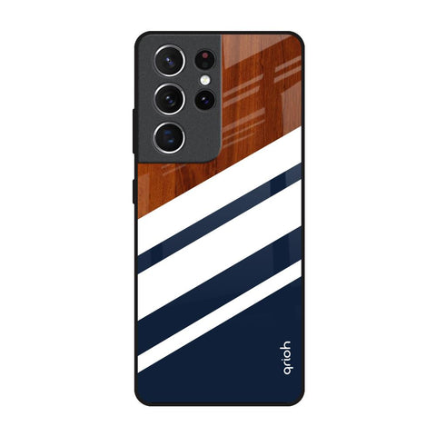 Bold Stripes Glossy Case for Samsung Galaxy S21 Ultra