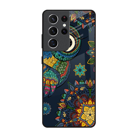 Owl Art Glossy Case for Samsung Galaxy S21 Ultra