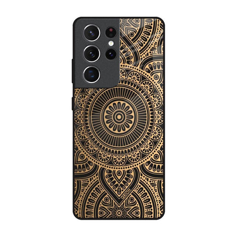 Luxury Mandala Glossy Case for Samsung Galaxy S21 Ultra