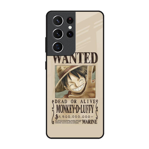 Luffy Wanted Glossy Case for Samsung Galaxy S21 Ultra