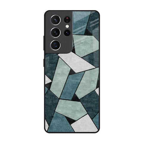 Abstact Tiles Glossy Case for Samsung Galaxy S21 Ultra