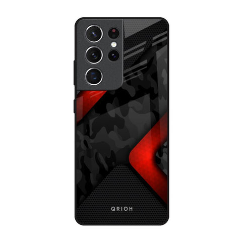 Modern Camo Abstract Glossy Case for Samsung Galaxy S21 Ultra