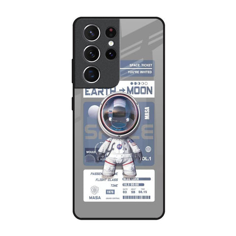Space Flight Pass Glossy Case for Samsung Galaxy S21 Ultra