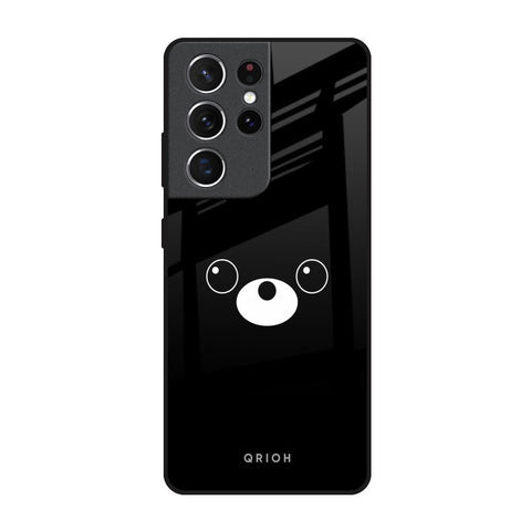 Cute Bear Glossy Case for Samsung Galaxy S21 Ultra