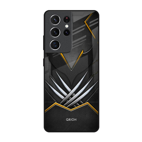 Black Warrior Glossy Case for Samsung Galaxy S21 Ultra