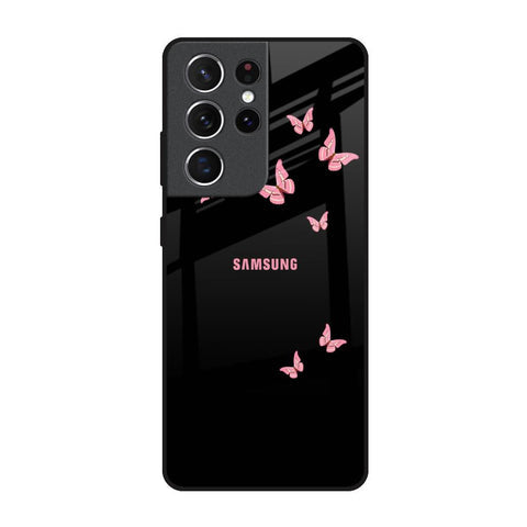 Fly Butterfly Glossy Case for Samsung Galaxy S21 Ultra
