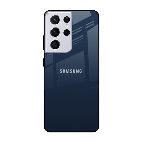 Overshadow Blue Glossy Case For Samsung Galaxy S21 Ultra