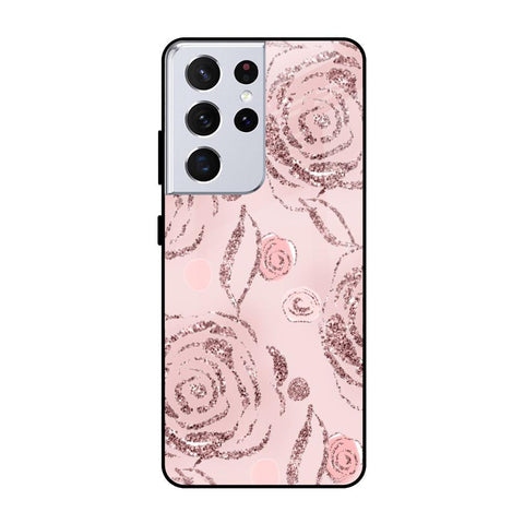 Shimmer Roses Glossy case for Samsung Galaxy S21 Ultra