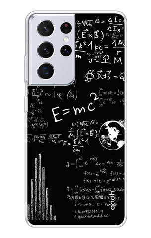 Equation Doodle Soft Cover for Samsung Galaxy S21 Ultra
