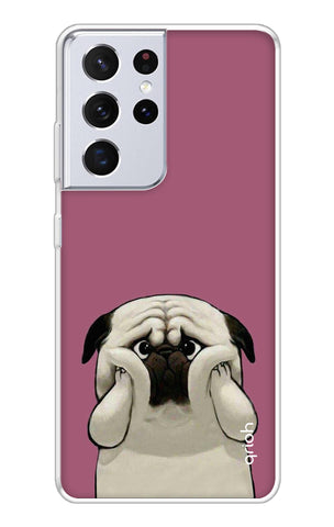 Chubby Dog Soft Cover for Samsung Galaxy S21 Ultra