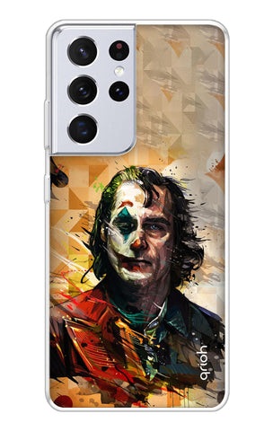 Psycho Villan Soft Cover for Samsung Galaxy S21 Ultra