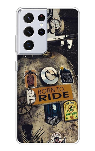 Ride Mode On Soft Cover for Samsung Galaxy S21 Ultra