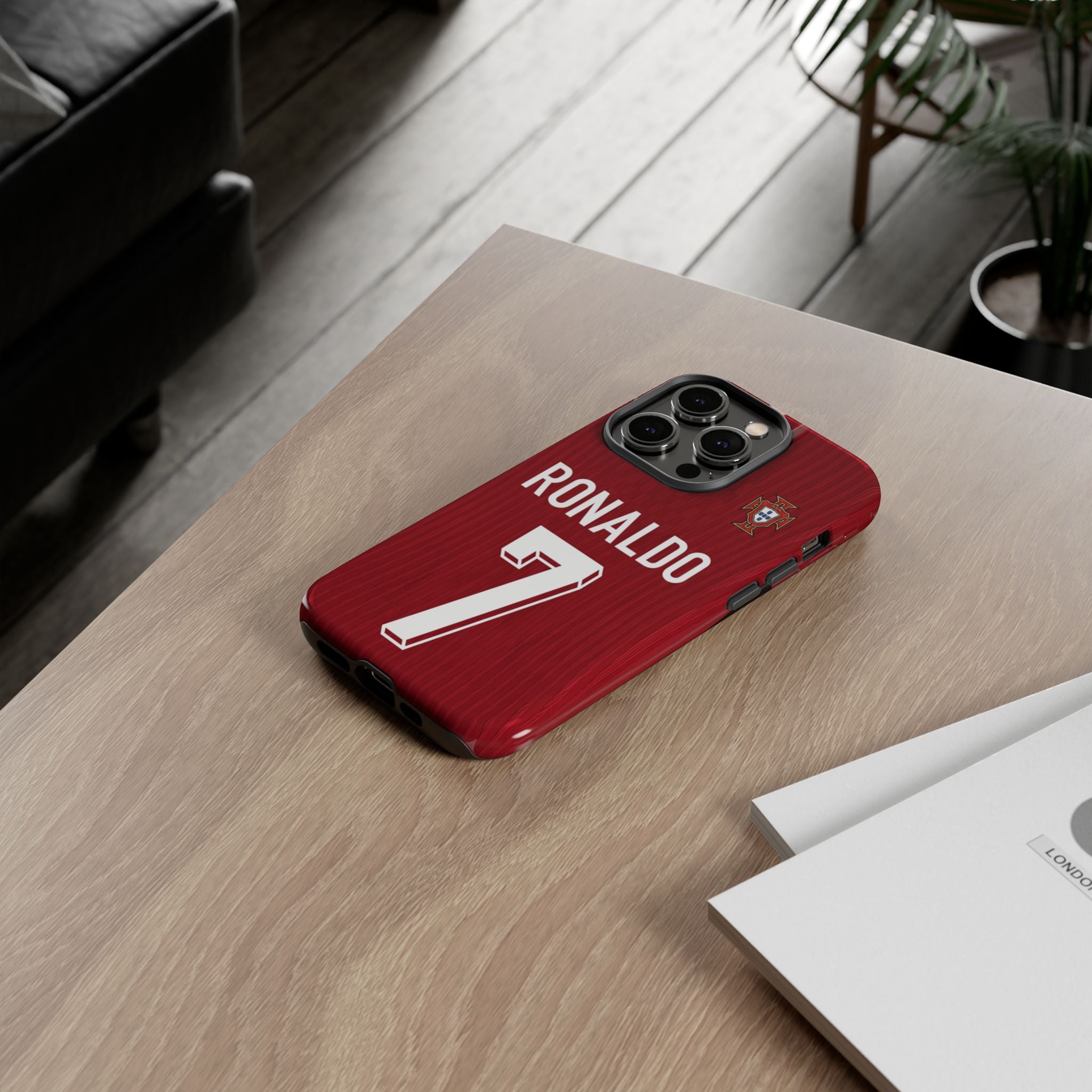 Crimson Seven Premium Tough Shining Phone Case (Double Layer) Available For All iPhone Models