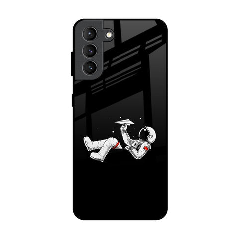 Space Traveller Glossy Case for Samsung Galaxy S21 Plus