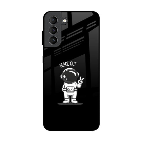 Peace Out Astro Glossy Case for Samsung Galaxy S21 Plus