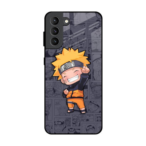 Orange Chubby Glossy Case for Samsung Galaxy S21 Plus