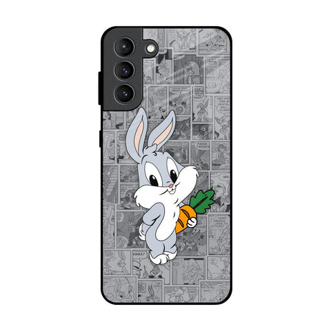Cute Baby Bunny Glossy Case for Samsung Galaxy S21 Plus