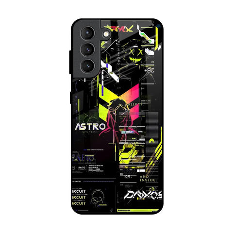 Astro Glitch Glossy Case for Samsung Galaxy S21 Plus