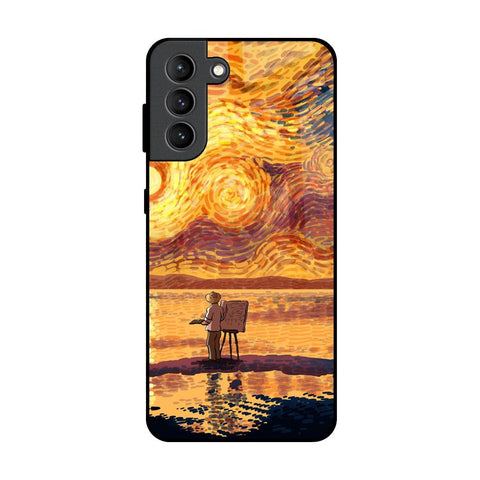 Sunset Vincent Glossy Case for Samsung Galaxy S21 Plus