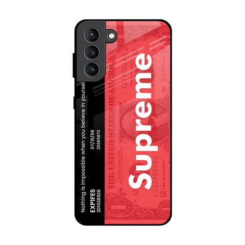 Supreme Ticket Glossy Case for Samsung Galaxy S21 Plus