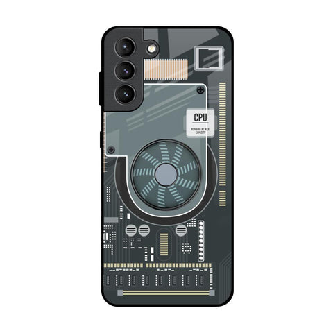 Motherboard Circuit Glossy Case for Samsung Galaxy S21 Plus