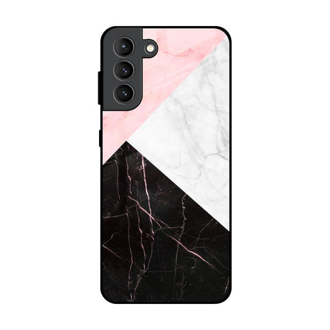 Marble Collage Art Glossy Case For Samsung Galaxy S21 Plus