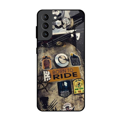 Ride Mode On Glossy Case for Samsung Galaxy S21 Plus