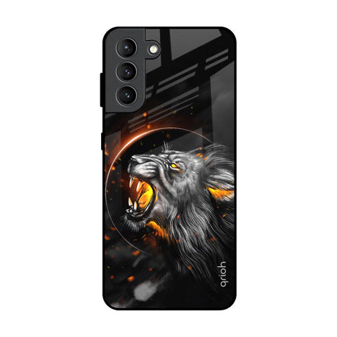 Aggressive Lion Glossy Case for Samsung Galaxy S21 Plus