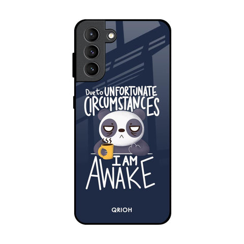 Struggling Panda Glossy Case for Samsung Galaxy S21 Plus