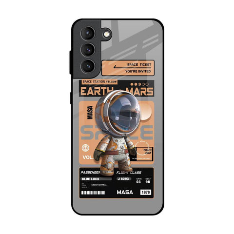 Space Ticket Glossy Case for Samsung Galaxy S21 Plus